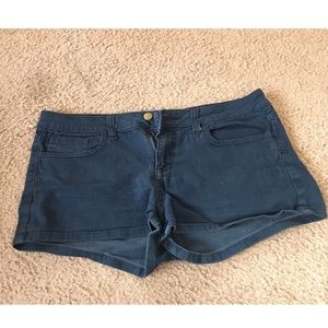Dark Blue denim shorts